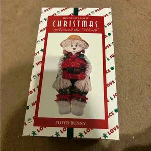 House of Lloyd Christmas Around the World “Floyd Bunny” 1994